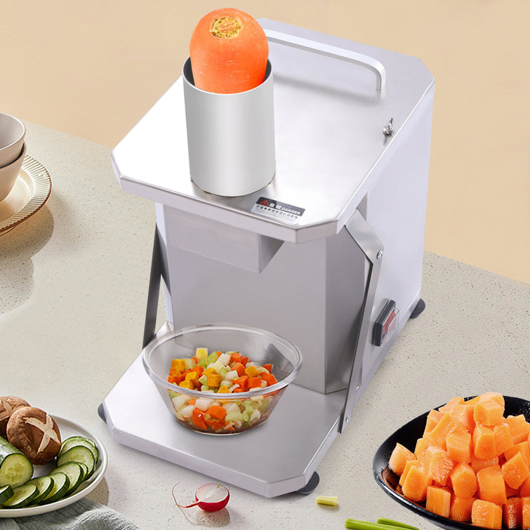 BESTBUY Electric Automatic Stainless Steel Vegetable Fruit Food Dicer